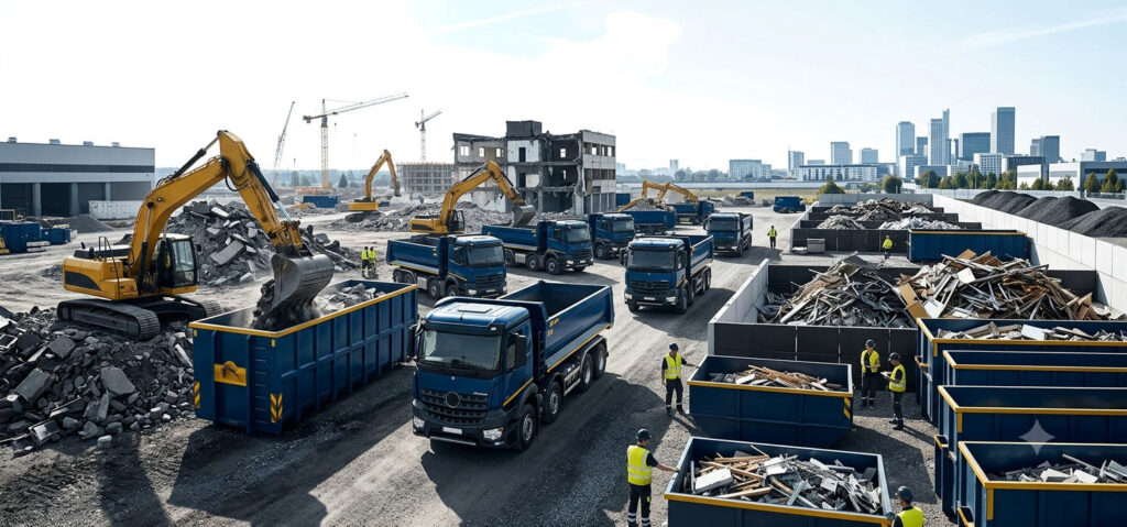Demolări & evacuare deșeuri construcții