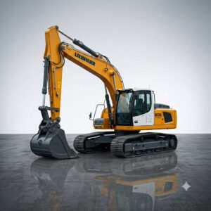 Excavator Liebherr 906 pe șenile, în 2-3 brațe