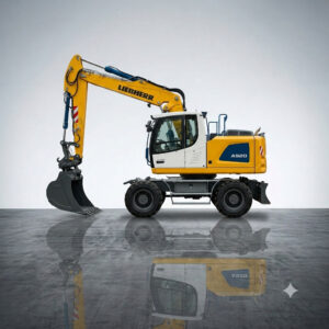Excavator Liebherr A920 pe pneuri